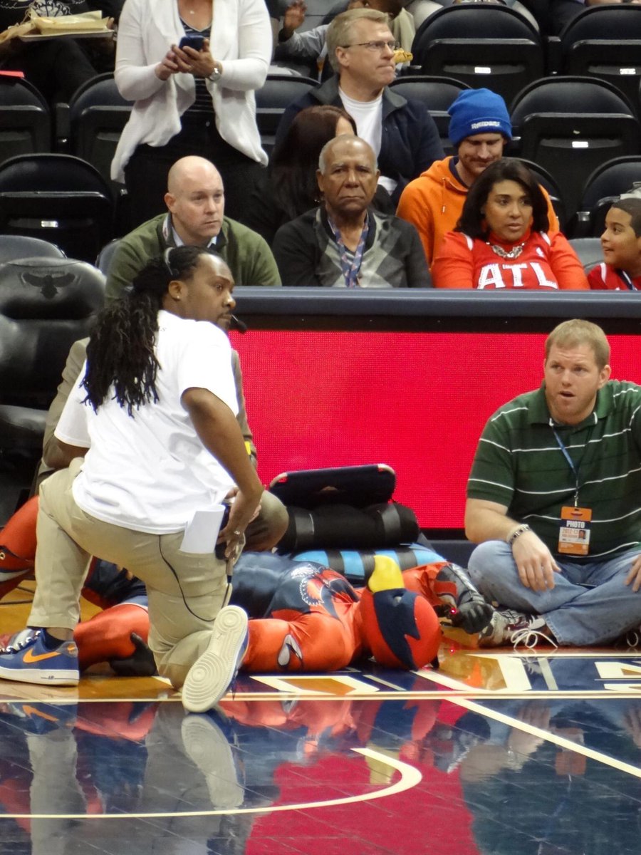 Five years ago today, we lost Sky Hawk to a trampoline injury and never to be seen again! #bringhimback  <a href="/ATLHawks/">Atlanta Hawks</a> @atlhawks_nation