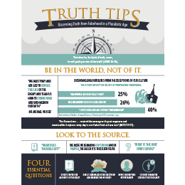 LeadingTheWay's tweet photo. Be in the world, not of it. Download our free #TruthTips guide for more: https://t.co/a4v2DMvwuD https://t.co/KL5Z0uT4p6