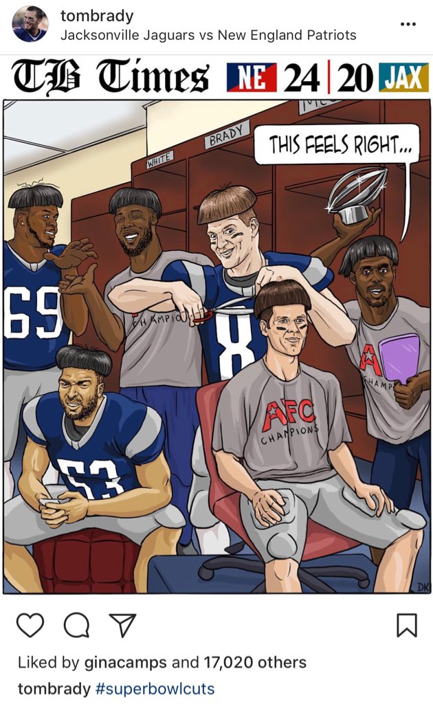TylerSully's tweet photo. Super Bowl-cuts #TBTimes https://t.co/a01XebVMHy