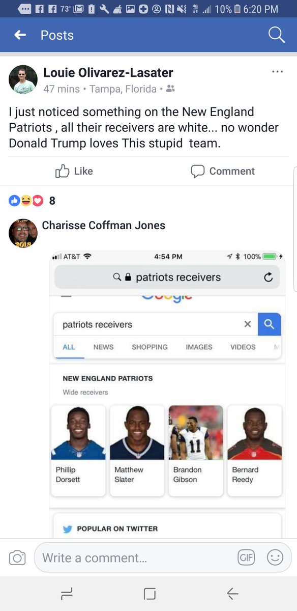 pinepilot's tweet image. Patriots  When a Liberal watches a Football game. ....