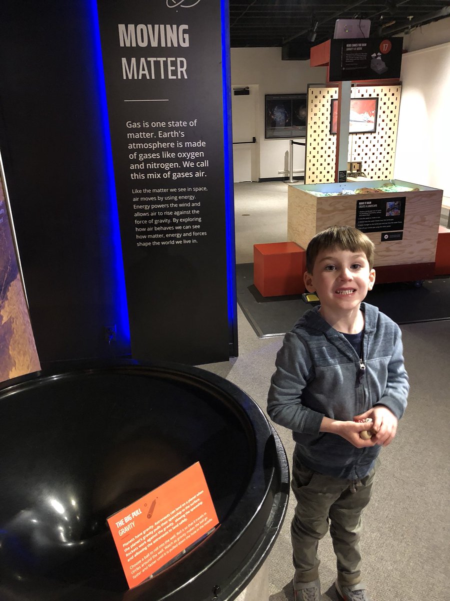 CapitolTechSol's tweet photo. Eli learning about gravity at the @PowerhouseSac. Can’t wait for the new #PowerhouseScienceCenter coming on the Sacramento River! Thanks @Mayor_Steinberg for getting it done! https://t.co/CGCDg6G1sZ