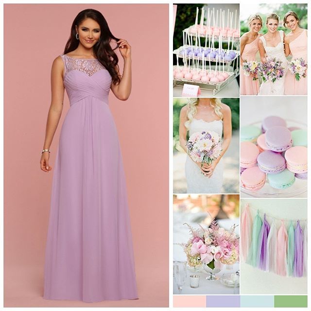 davincibridal's tweet photo. 🌸 The sheer lace panel in front rises from the top of the bust to create a modest bateau neckline and continues to into a full coverage back. 💖  DaVinci Bridal Bridesmaids Collection: Featured Dress of the Day - Style #60332 by @DaVinciBridal ⭐️✨ https://t.co/yHjQUtLf9Z https://t.co/xOKgN2Rir7