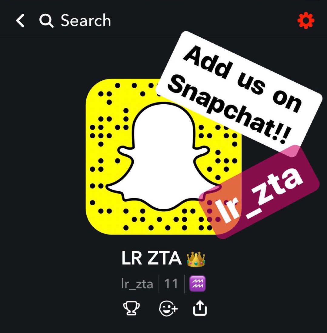 LRZTA's tweet image. Add us on Snapchat for an inside look at Delta-O and our amazing sisters!! 👑