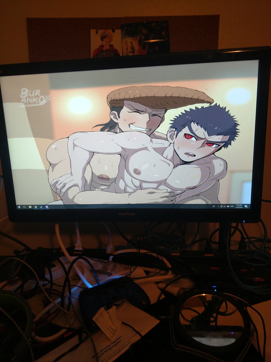GayhandiGaynda's tweet photo. My new safe for streaming desktop bg courtesy of @burankoprn https://t.co/ftT5QxW8AX