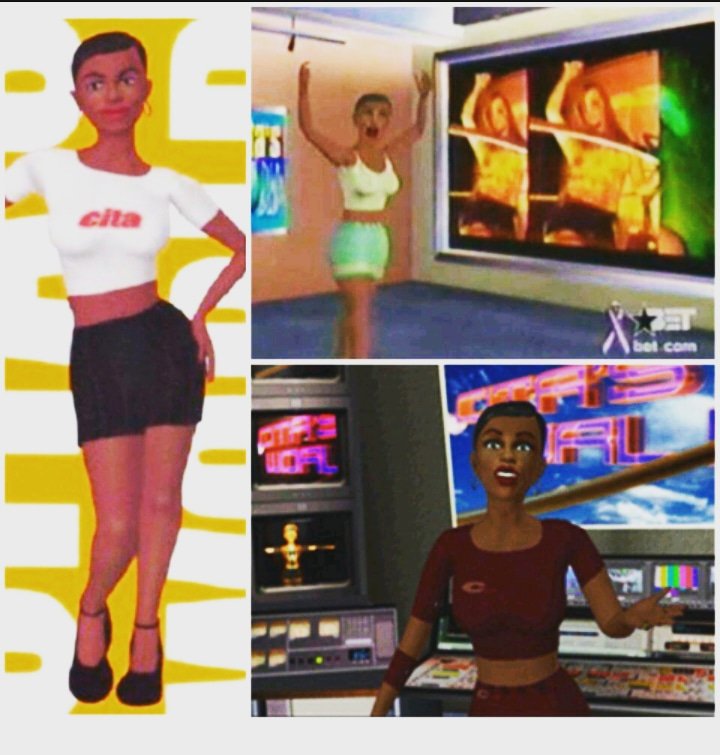 DeepFreezz's tweet photo. REMEMBER "Cita's World" - A Video Music Show that aired on BET. It was the first show to Feature a virtual reality black stereotypical character as the hostess named Cita.
#DeepFreezzProductions #HipHop https://t.co/neOZAfgI0t