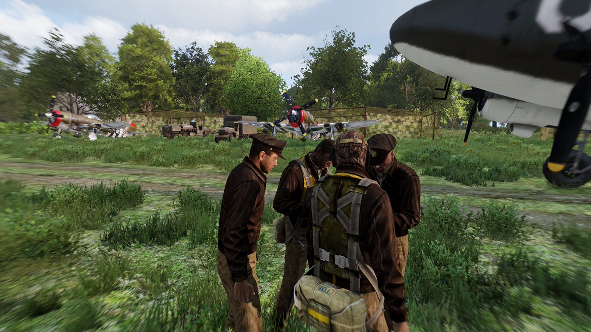 WW2_in_A3's tweet photo. Little prerelease surprise - Omaha Beach ambiance pack
Thanks to @RismarckMods for the animation work !
Also, some more love for new Pilots and their gear #SecondWaveUpdate #WW2 https://t.co/uJZyLmDIfo