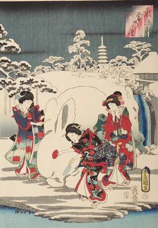 こんな雪の日は実践している人も多いはずw人はなぜ雪を見るとオブジェを作りたくなるのかwww