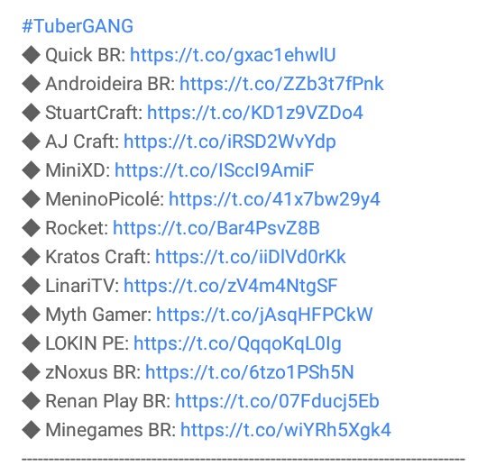 vinekratos's tweet photo. Sdds q fala ❤ época boa
#TuberGANG ❤ https://t.co/oGcf9dik1Z