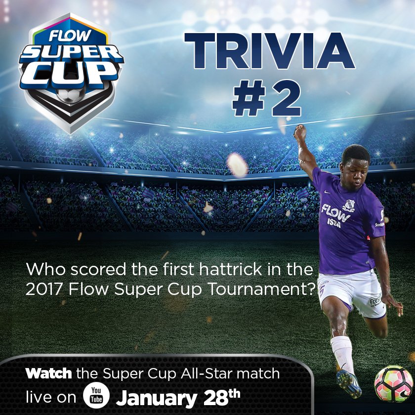 FLOWJamaica's tweet photo. Only a few hours left! ⏱

Answer this trivia using #FlowSuperCup and you could win a 30-day Flow Lyf plan!

* Winners will be announced tomorrow at 3pm 
* 3 persons with the correct answer will win https://t.co/dagEPWxYQJ