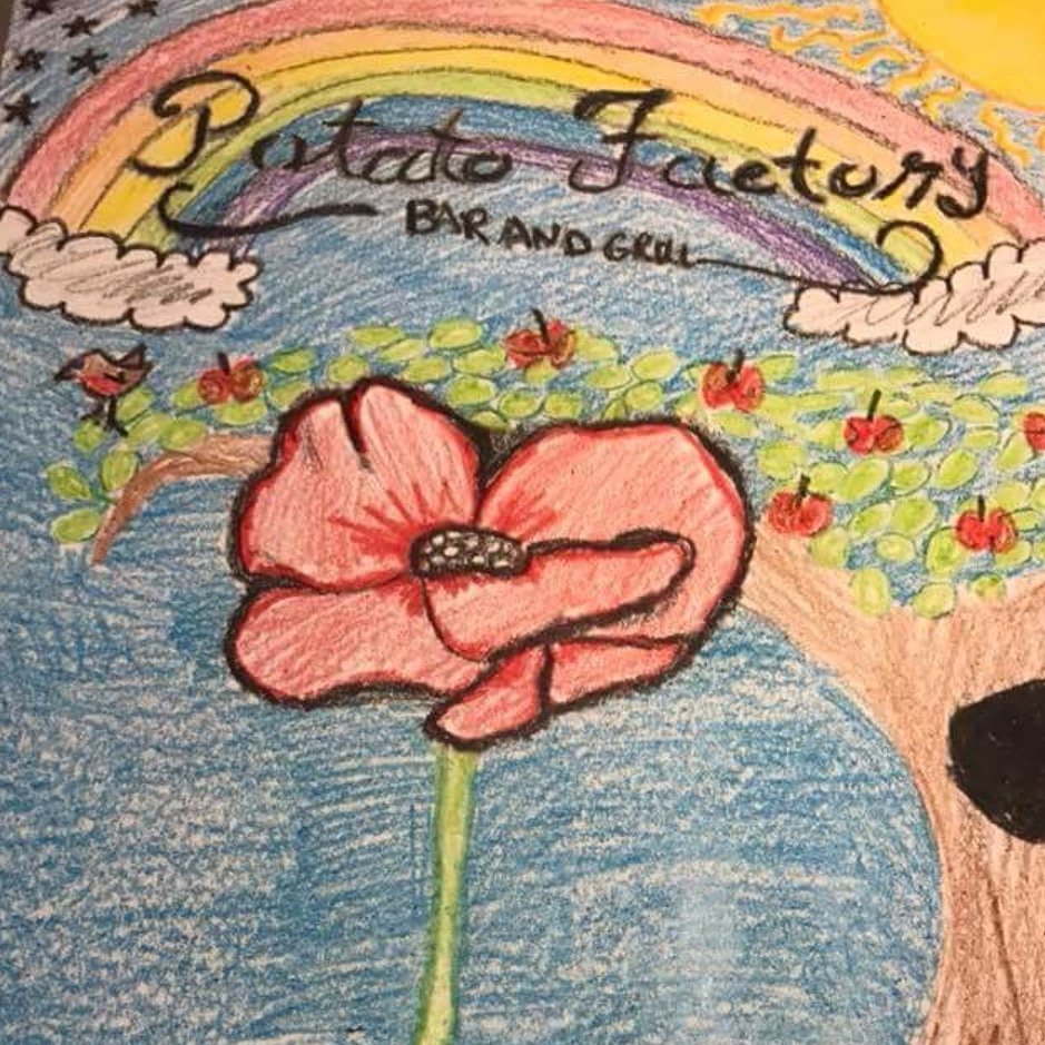 PotatoFactoryBG's tweet photo. Some beautiful artwork! Thank-you Emma Kennedy! https://t.co/ycoOanw2Uf