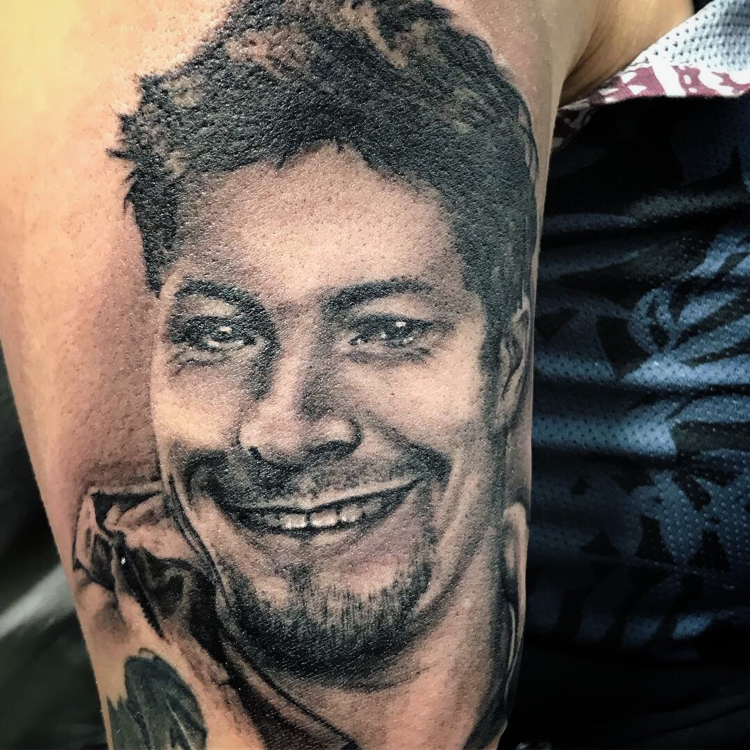 Torquepen's tweet photo. Some wicked #tattoos of #MotoGP #Legends by @Jackdaw_Silver @NickyHayden #NickyHayden 
#Legend Marco Simoncelli #RememberingMarco  #MarcoSimoncelli #Motorcycle #motorcycling #motorbike #motorbikes please RT https://t.co/cnxqEFAf2P