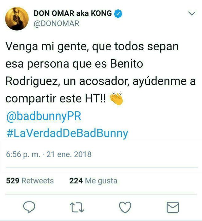 TitinsoulLH's tweet photo. @Excelsior Perdón por pero creo que es importante que sepan que @badbunnyPR es un violador y un acosdor.
#LaVerdadDeBadBunny https://t.co/gqdH3f9CyF