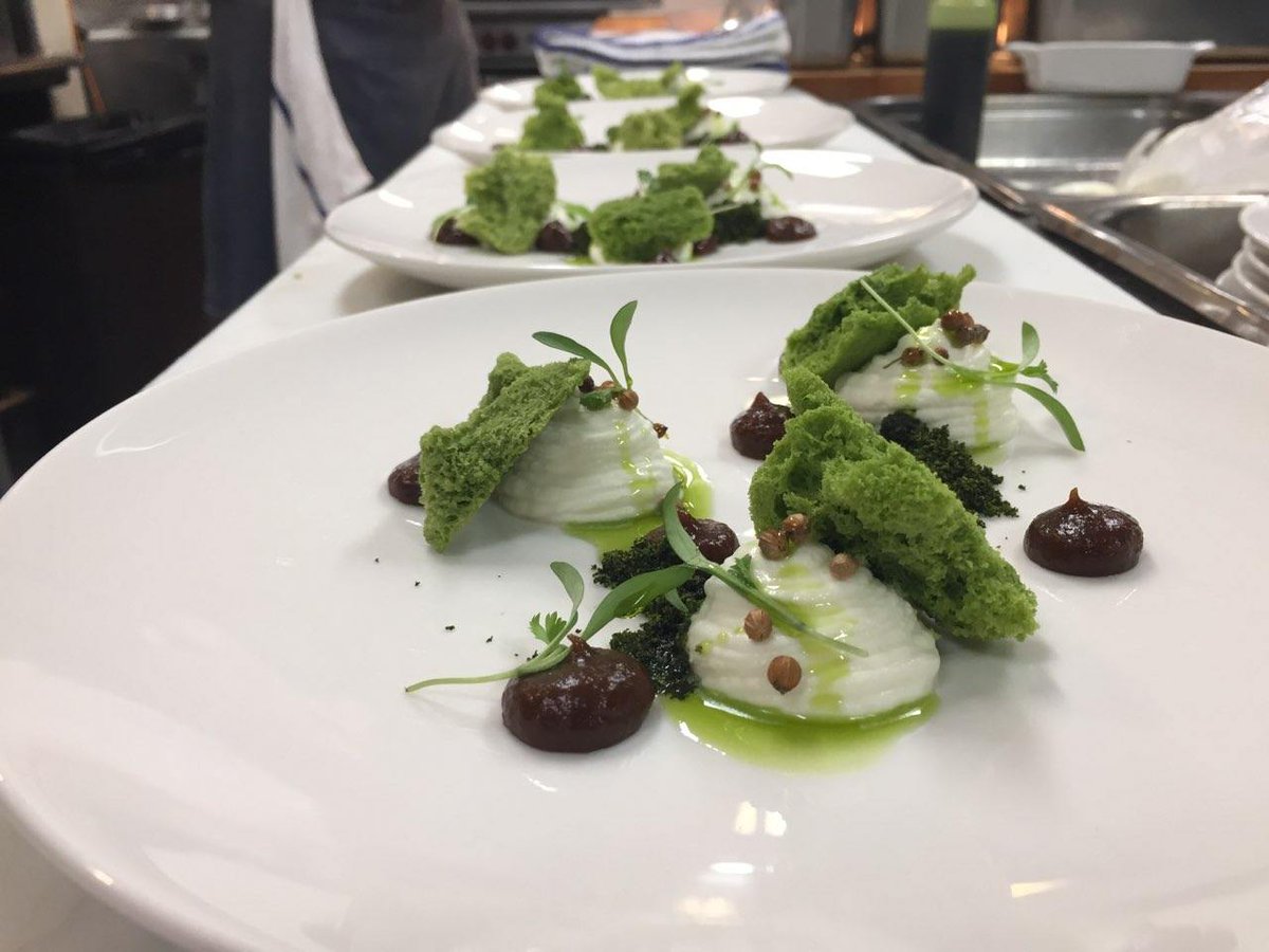 Dinner has begun. #firstcourse