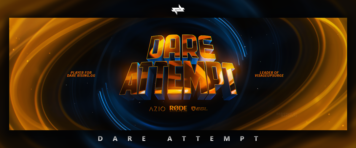 AboveFx's tweet photo. Header for @DareAttempt!
Wanted to do something clean and also had something to do with visage.
Hope you like it buddy, Dm me if you want a matching avi!
Likes and RT's are appreciated!
#DareAbove https://t.co/EGGUpfD3a2