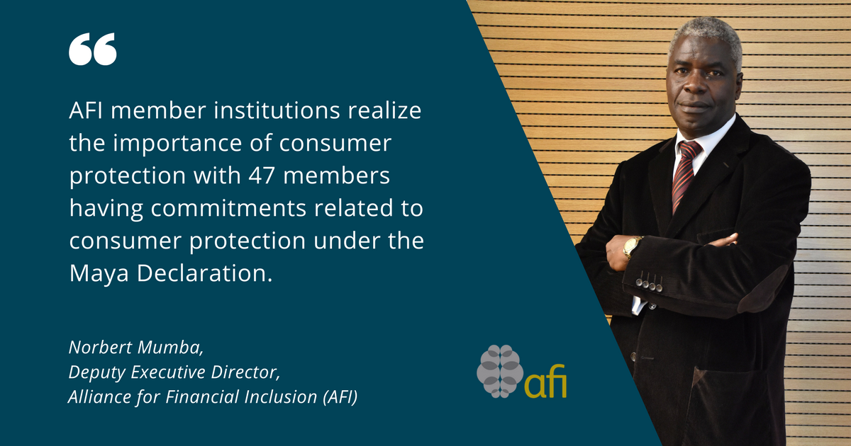 NewsAFI's tweet photo. From women's #financialinclusion to consumer protection, read the speech from AFI Deputy Exec Director, @normumba at the launch of Swaziland's #NFIS https://t.co/IUmRTQytcP https://t.co/LIphhXrbRr