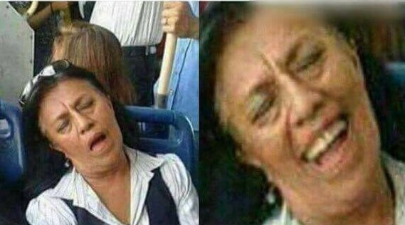 ElJeringasLoko's tweet photo. cuando te haces el dormido para no darle dinero al payasito, pero sus chistes están bien perrones. https://t.co/Hv6LNU0Lit