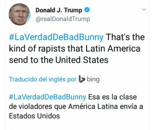 Osckiing's tweet photo. #LaVerdadDeBadBunny https://t.co/5mVc9R2vI8