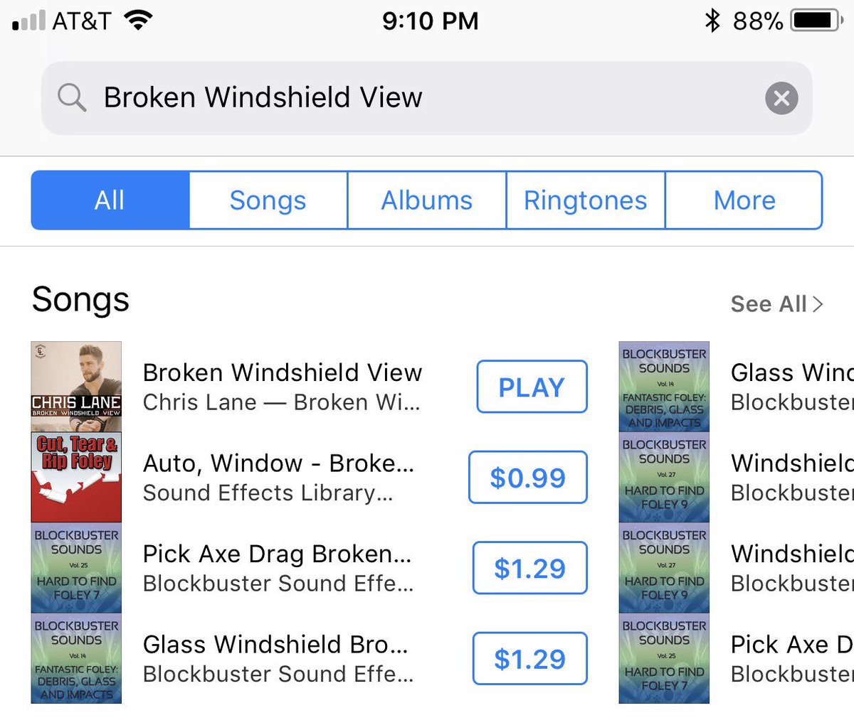 Amanda_B0523's tweet photo. For everyone asking about @iamchrislane’s song #BrokenWindshieldView, it’s still up on iTunes. You can find it by typing “Broken Windshield View” in the search option. 😉 https://t.co/Na7o5akcvX