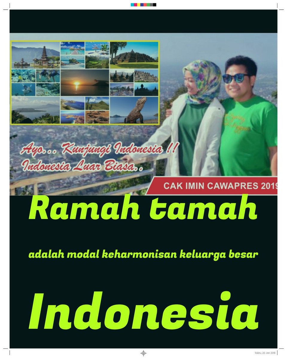 #CakIminPeduliPariwisataIndonesia <a href="/jokowi/">Joko Widodo</a> <a href="/cakimiNOW/">A Muhaimin Iskandar</a>