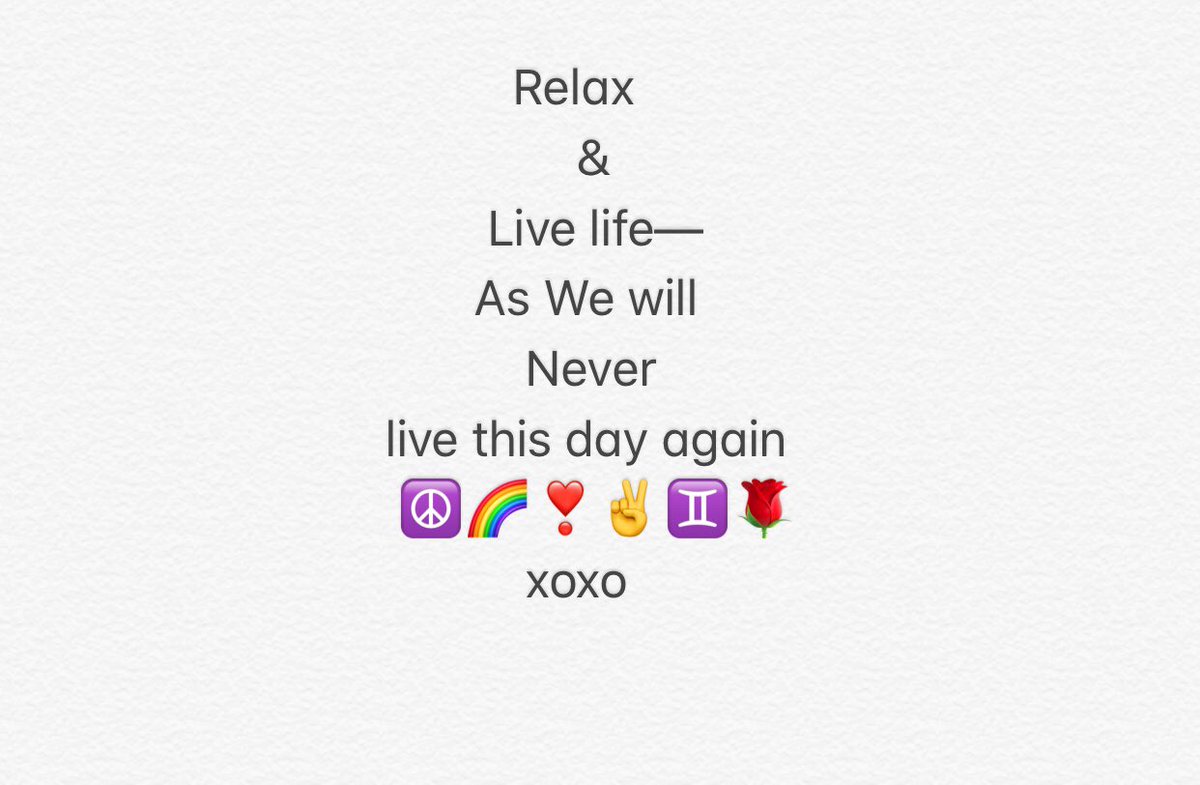 princesspudu's tweet photo. #Time #issomething #that #nevercomesback #relax #andlivefortoday #as #WEWILL #NeverAgain #livethisday #peaceout #livefor #peace #EqualityForAll #Humanity #WorldPeace 🌈♊️🤗☮️✌️😍🙏🏻 #xoxo https://t.co/0DeWFrfyxw
