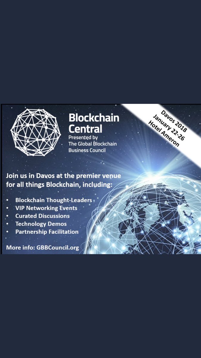 Q2Q_Capital's tweet photo. WEF in DAVOS: Looking forward for an informative week with #GBBC’s “Blockchain Central” in Davos this week, created and curated by @GBBCouncil . Lively talks and information on real world applications. In case you are there, come and check it out!💯#WEF #Davos @GBBCouncil https://t.co/OpxIDkhAUG