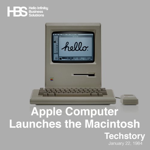 helloinfi's tweet photo. TechStory
January 22, 1984

Apple Computer launches the Macintosh, the first successful mouse-driven computer with a graphic user interface, with a single $1.5 million commercial during the Super Bowl.

#techstory #thisdayinhistory #apple #superbowl https://t.co/He7ZPcSDD8