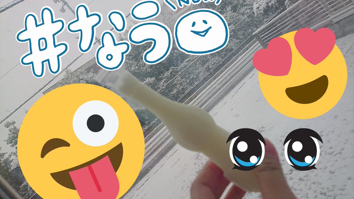 PLNKYRUI's tweet photo. 雪で寒いのにアイスw https://t.co/22gzQBM0CC