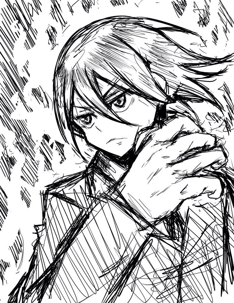 EleGuardians's tweet image. #randomsketch #manga