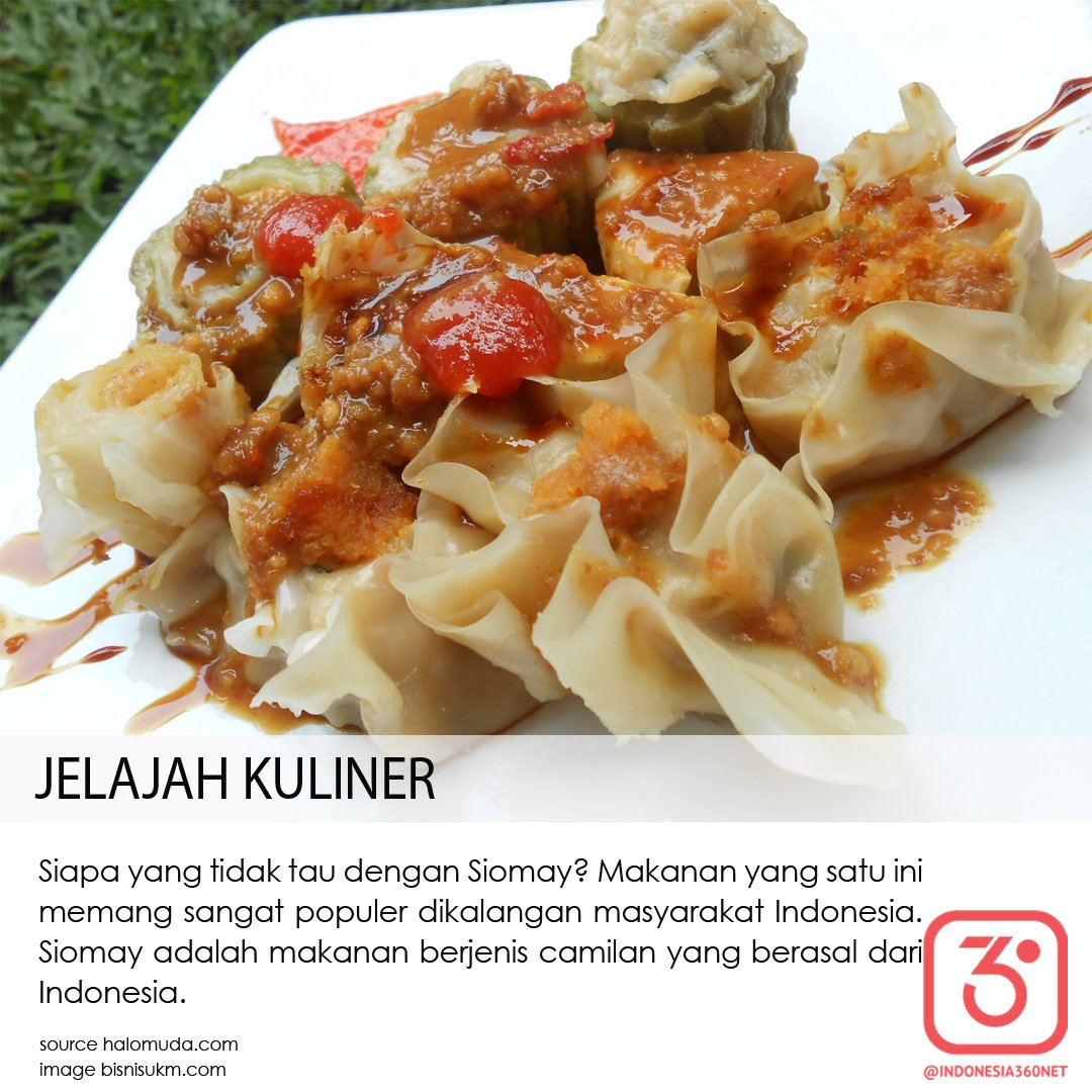 indonesia360net's tweet photo. #jelajahKuliner Siomay ternyata kuliner yang sangat populer di Indonesia https://t.co/MYyaVUgpdk