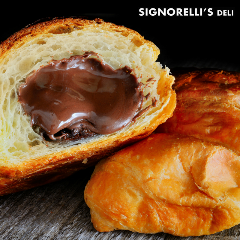 If you're anything like us, you're obsessed with gooey, handmade chocolate pastries! Who's visiting #Signorellis very soon?