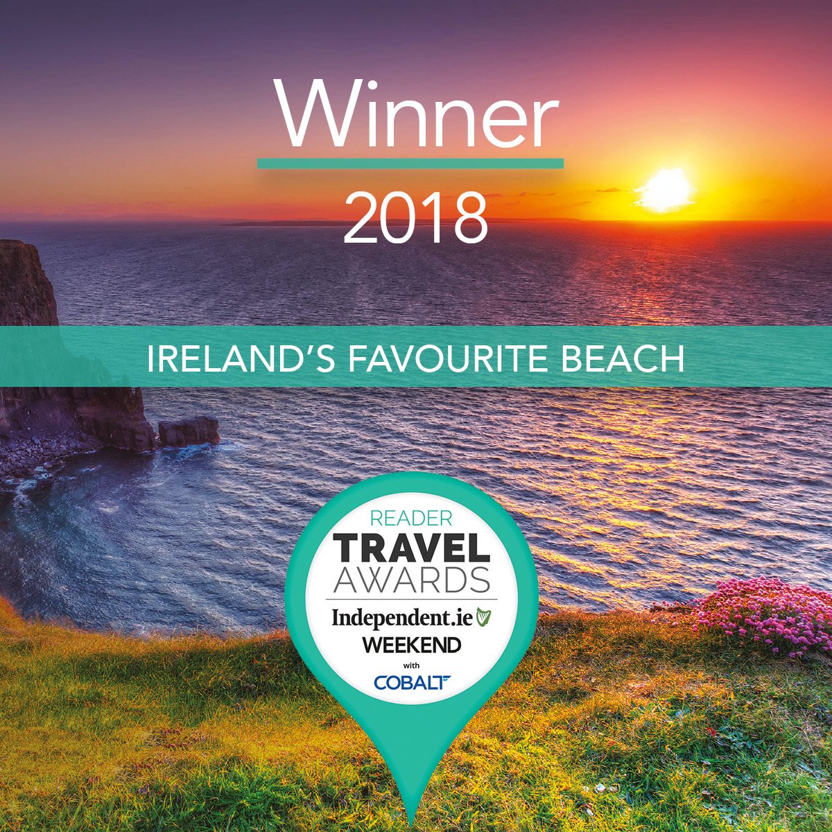 KerryYourNatEsc's tweet photo. Inch by inch, mile by mile this Kerry beach made you smile! Huge congratulations to our very own Inch Beach in County Kerry, Ireland #wildatlanticway #indoweekend #indotravelawards #gokerry #failteireland #TBEX https://t.co/TXPZ5z2AOs