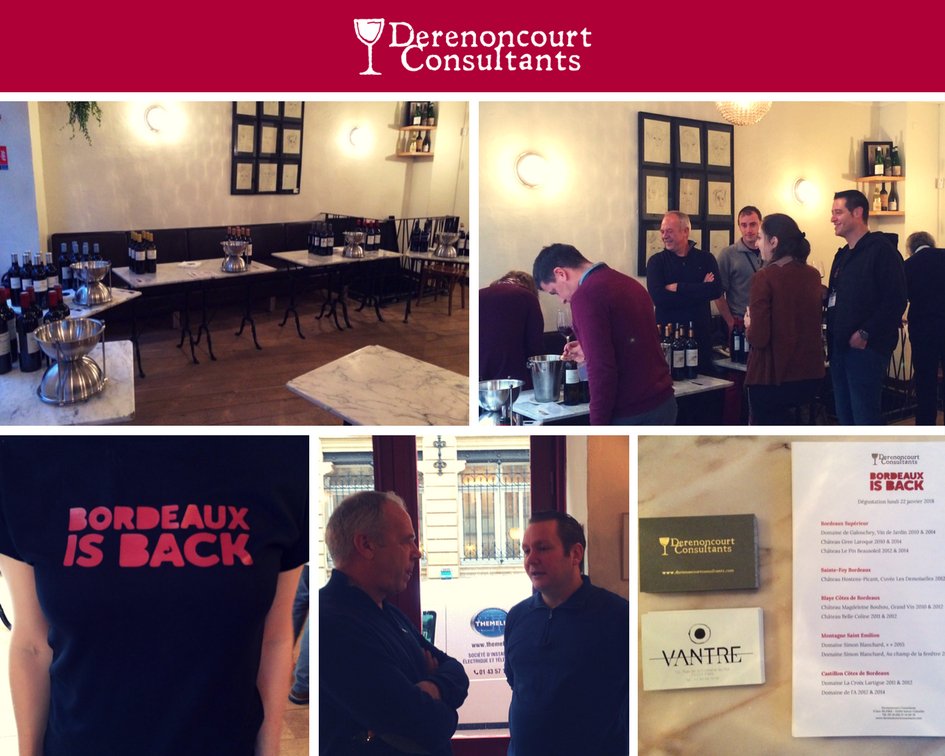 DereConsultants's tweet photo. #Bordeauxisback c'est parti au restaurant #Vantre à Paris. https://t.co/VBOqtCQdqA