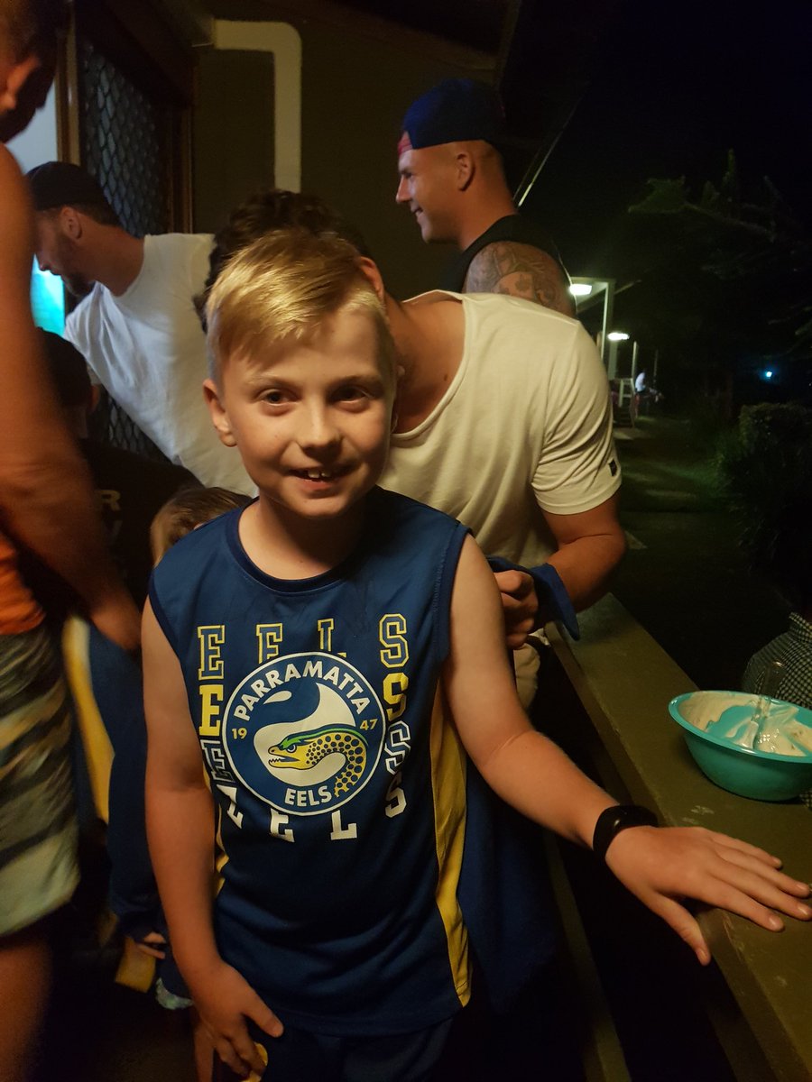 woodrow78's tweet photo. Thanks @mitchmoses6 for making my little fellas day!!!! https://t.co/mi2A4D8chp