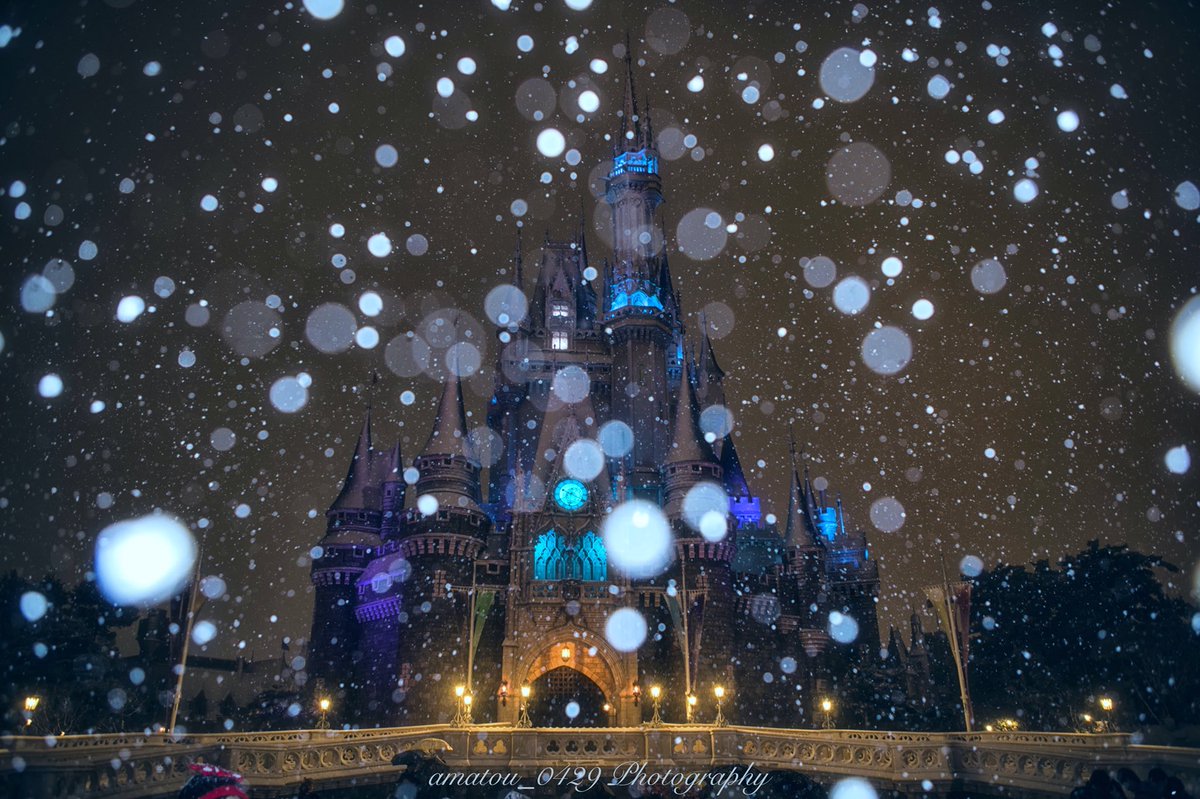 18年1月22日 雪の東京ディズニーランド ディズニーシー アナと雪の女王 のフローズンファンタジーパレードが リアルな降雪に負けて中止になった回も Togetter