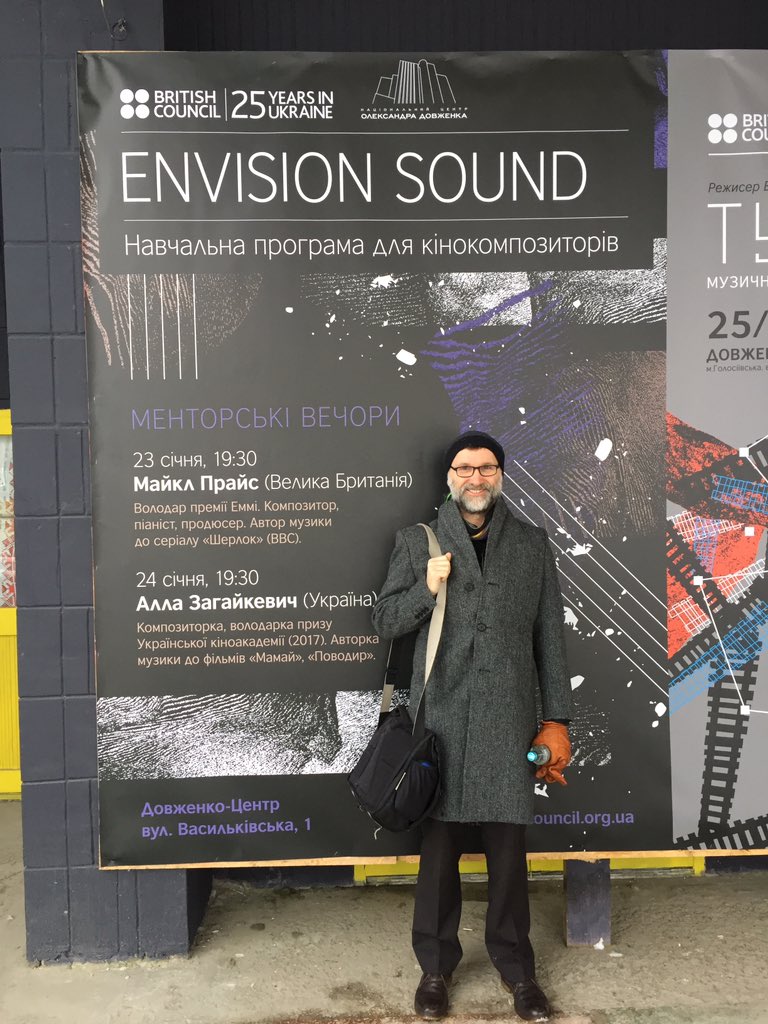 BritishMusic_'s tweet photo. #Envisionsound with @michael__price and #allazagaykevych - 5 days of workshops looking at composing for film and television https://t.co/mtBIPgbpQL
