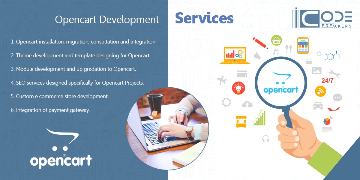 icodebreakers1's tweet image. We are helping to establish various eCommerce business with our advance #Opencartdevelopmentservices. 

Approach &amp;gt;&amp;gt; buff.ly/2DYq8Vx 

#Opencart #Webdevelopment #Webdesign #Ecommercedevelopment