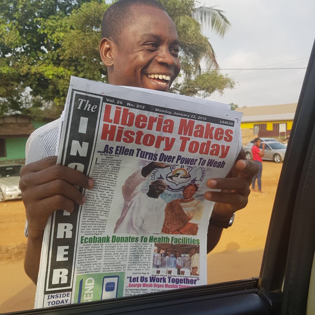 Soni_Methu's tweet photo. Liberia Makes history today. I am happy to be part of it. #Liberia #GeorgeWeah https://t.co/VgMwc55M6v