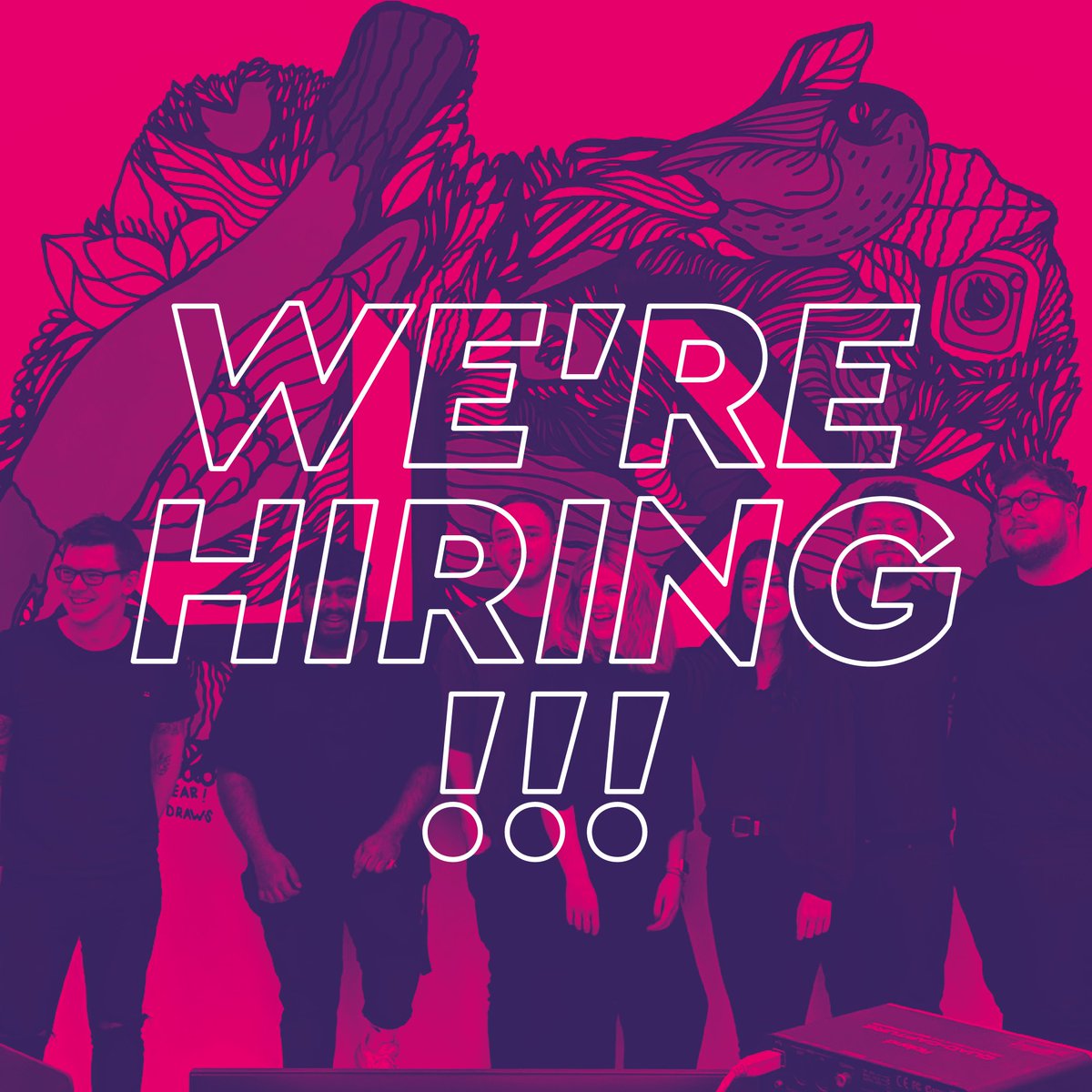 We're on the prowl out for a junior - midweight designer to join our Manchester team @TheSocialChain - send your portfolio to jase@socialchain.com if you're keen 🤙