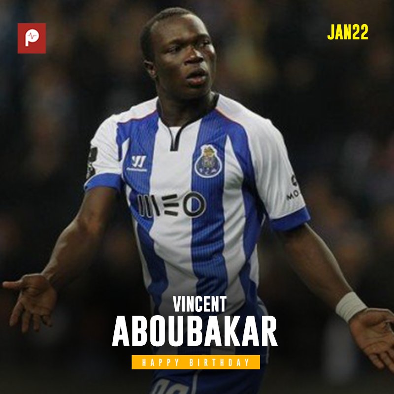 Happy Birthday to Cameroonian footballer, Vincent Aboubakar 
