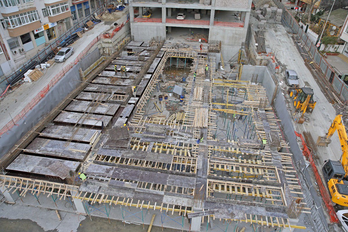 Belediye Hizmet Binamızın inşaat çalışmaları devam ediyor.🏗️🚧🏢