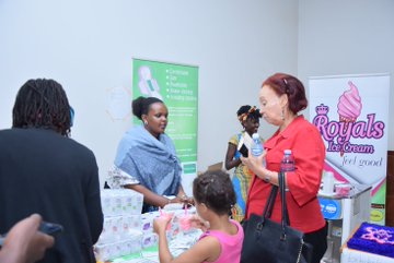 SarahOwembabazi's tweet photo. Some of our Exhibitors. #RLAWConference18. #Entrepreneurship #Rotaract50 https://t.co/QiaEuyrfAs