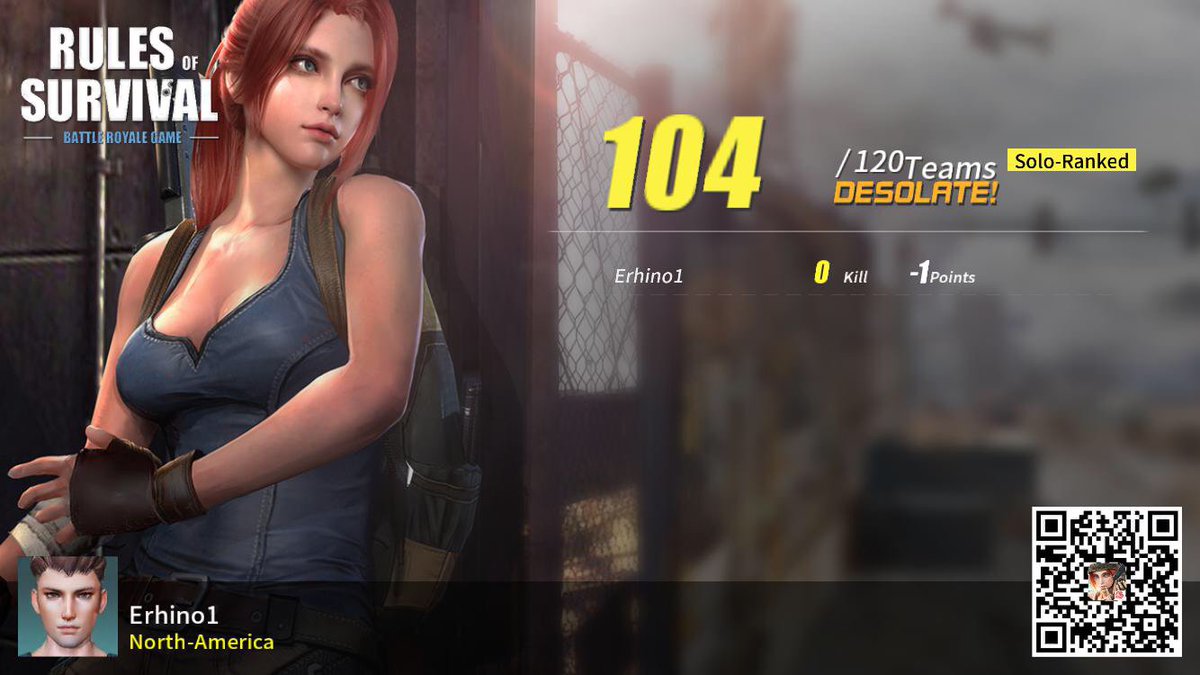 MasonElam04's tweet photo. #RulesofSurvival https://t.co/iKtOXjUxCs