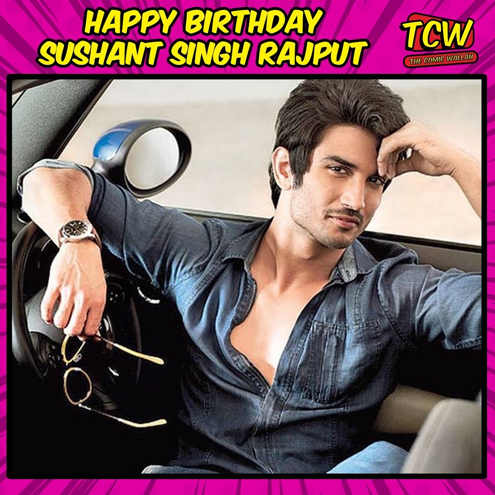 Wishing Sushant Singh Rajput a very Happy Birthday. 