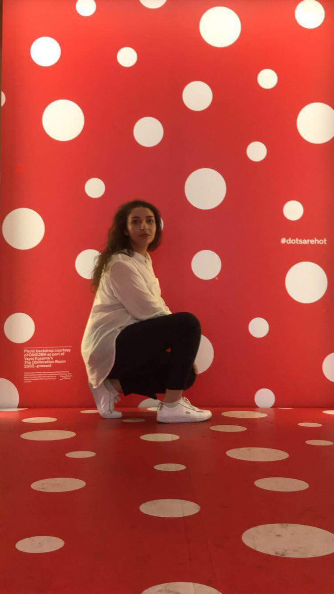 Meemo_deneno's tweet photo. #dotsarehot 🔥#aucklandartgallery https://t.co/WLYb5EO44h
