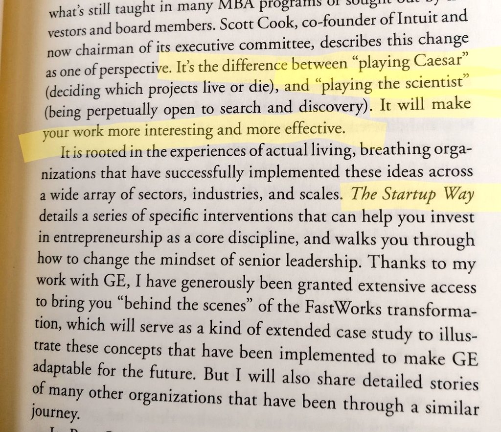 david_a_butler's tweet photo. The #startup way for corporate! As a leader, the difference between playing Caesar or the Scientist; will make your work more interesting &amp; effective! #intrapreneurship #transformation #innovation #EmployeeEngagement #leanstartup #culture #growth https://t.co/LYmJzud1rI