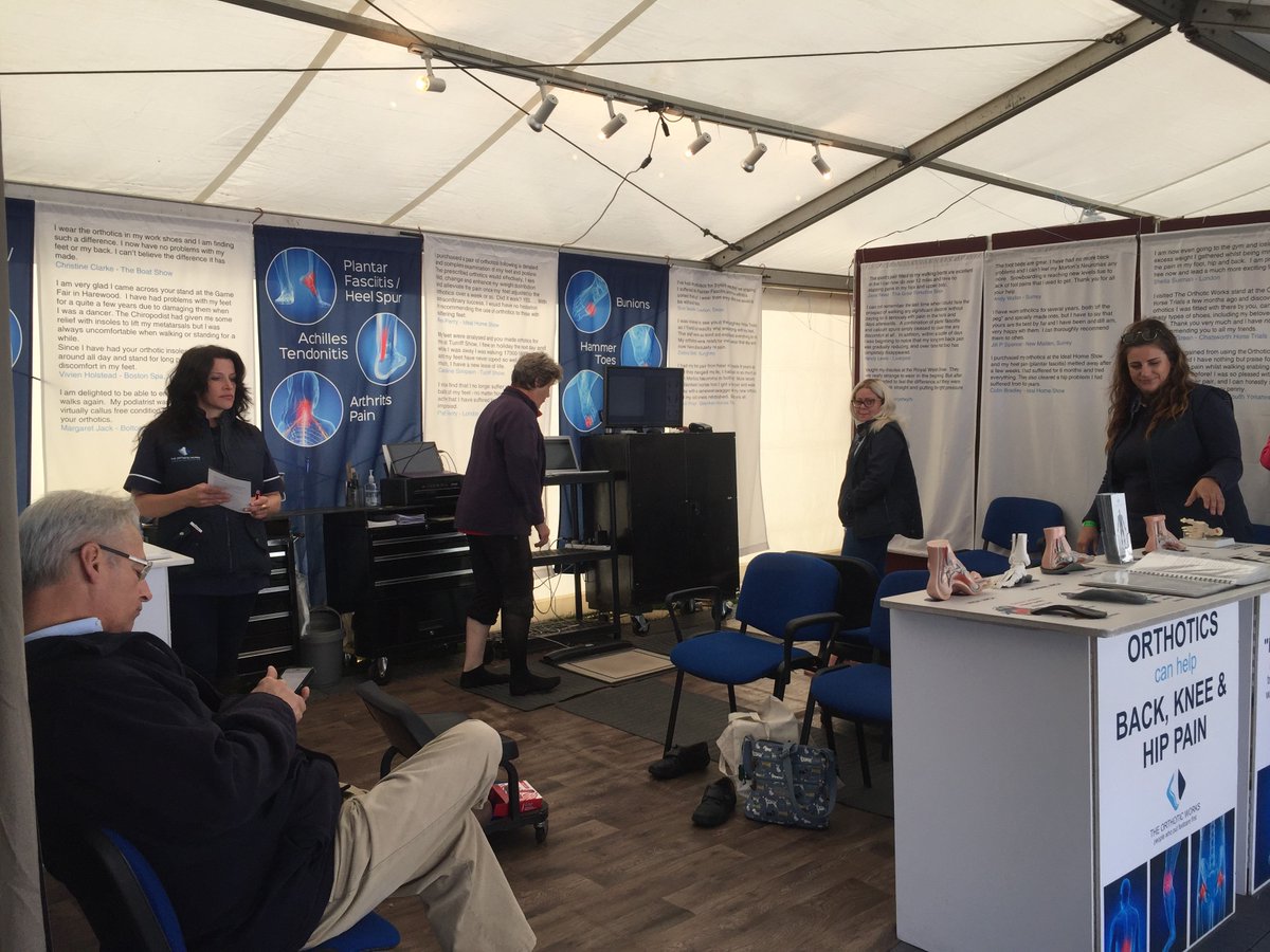 OrthoticWorks's tweet photo. We attend many events around the country from February through to November. See when we're near you during 2018 on our events calendar.
https://t.co/HyVqfwqyXb
#Orthotics #customisedorthotics #footcare #feet #healthandwellbeing #events #shows #UK https://t.co/Szu1H3KH9s