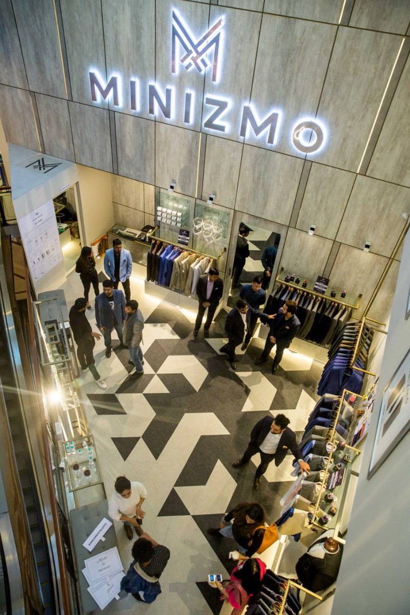 WeAreMinizmo's tweet photo. And we are now open! #justlaunched at #dlfpromenade. #weareminzmo #menswear https://t.co/QcHfuRQyAl