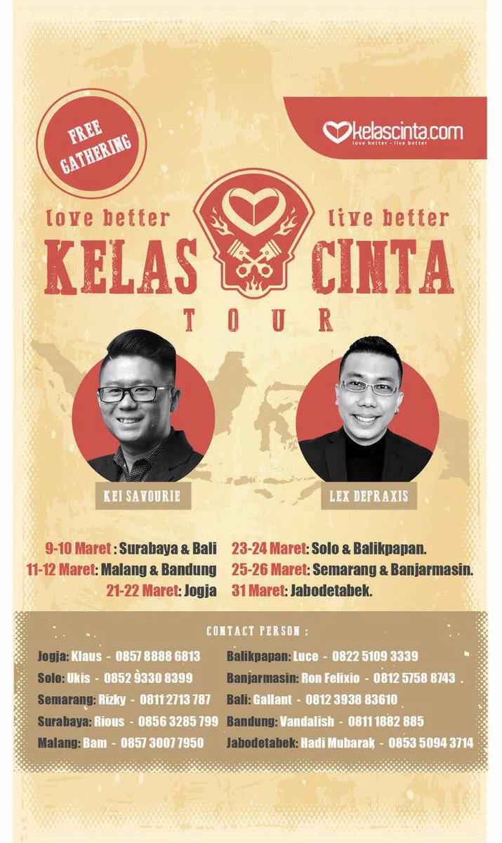 Hubungi Contact Person jika anda berminat.
Saran saya sebaiknya anda datang baik berminat maupun tidak.