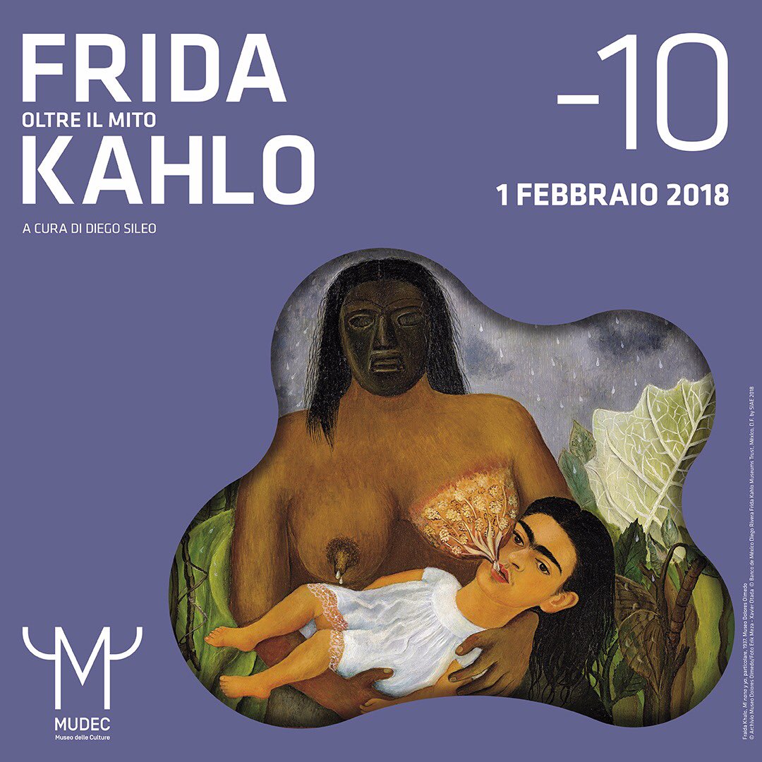 MudecMi's tweet photo. #22gennaio: -10 all'apertura della mostra #FridaKahlo.
Riconoscete l'opera che troverete in museo dal 1° febbraio? https://t.co/Wf2TfSUaxV