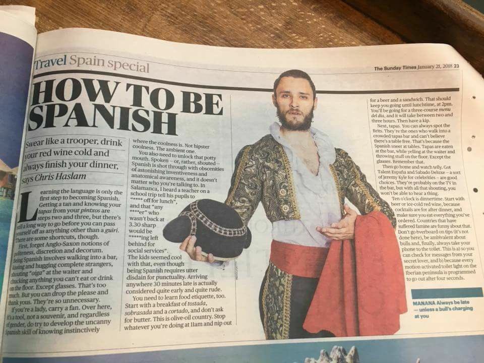 PilarPinedoMur's tweet photo. @dromomaniac @thesundaytimes Have you ever been in Spain? Honestly... I don't think so!!
So ignorant, so arrogant.... If you really think, that Spain and The Spanish, are like your article... You're not welcome. #MondayMotivation #felizlunesatitambienignorante https://t.co/h1H3nenPnQ